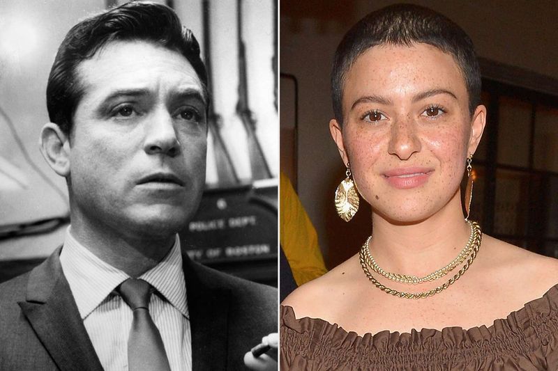 Alia Shawkat and Paul Burke