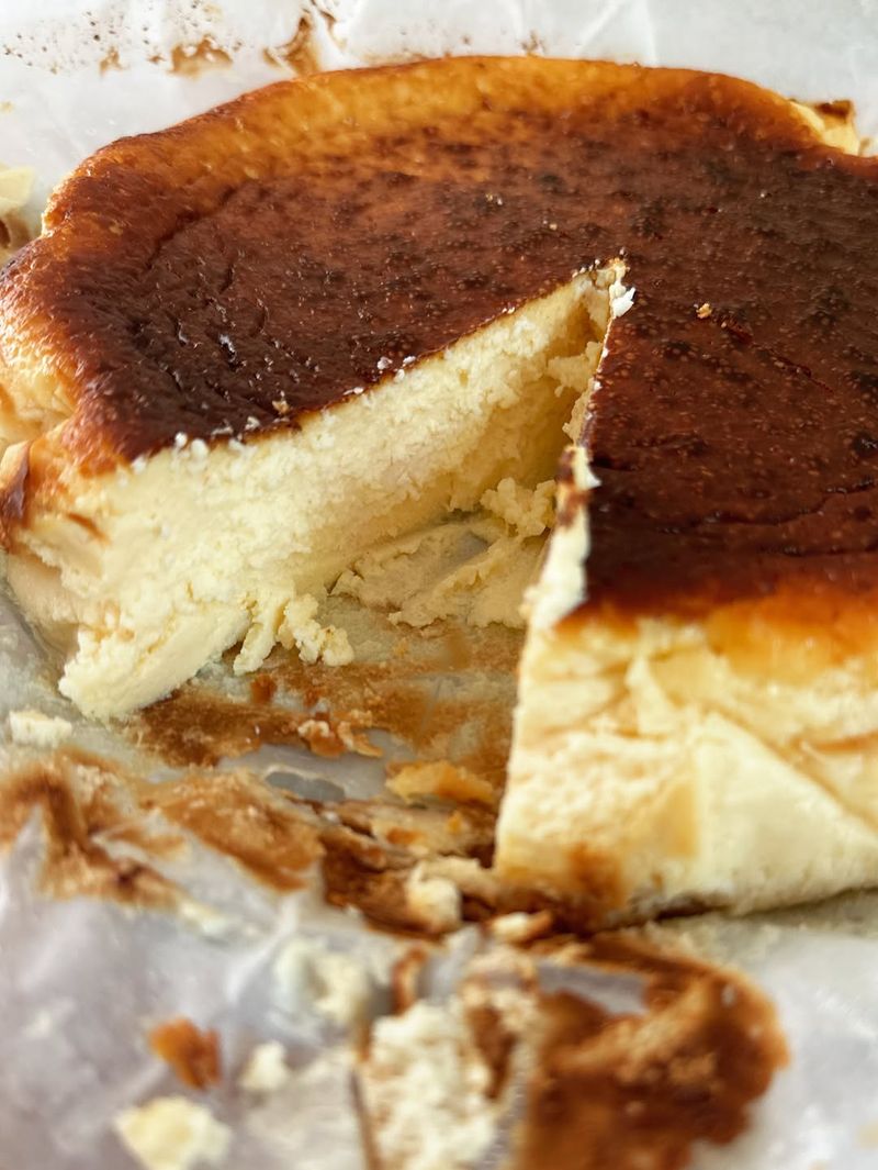 Basque Burnt Cheesecake (Spain)