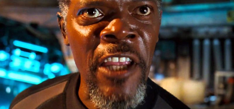 Samuel L. Jackson as Russell Franklin in Deep Blue Sea
