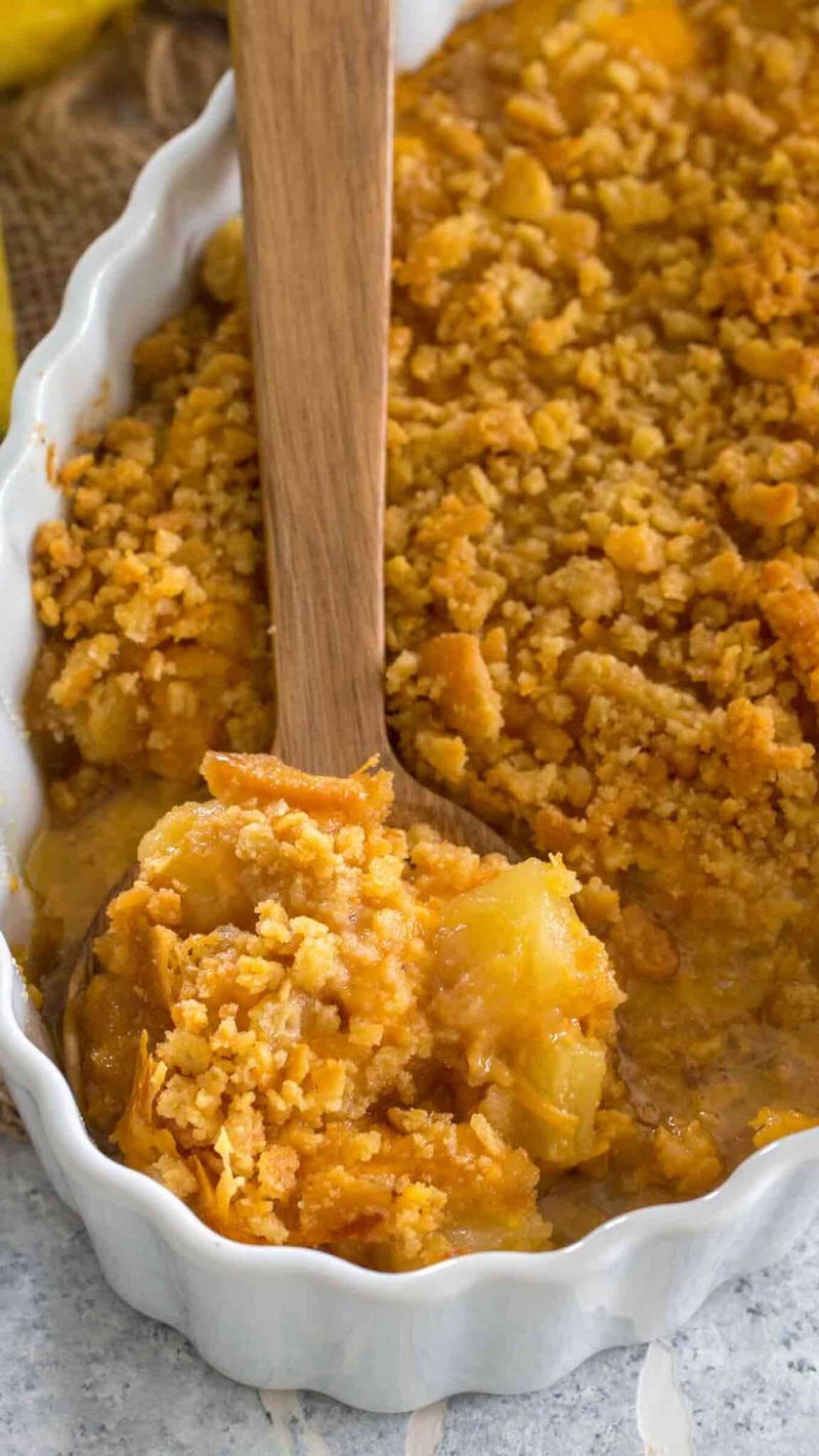 Scalloped Pineapple Casserole