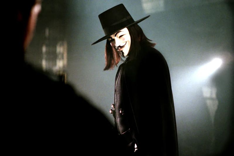 James Purefoy Left V for Vendetta Over the Mask