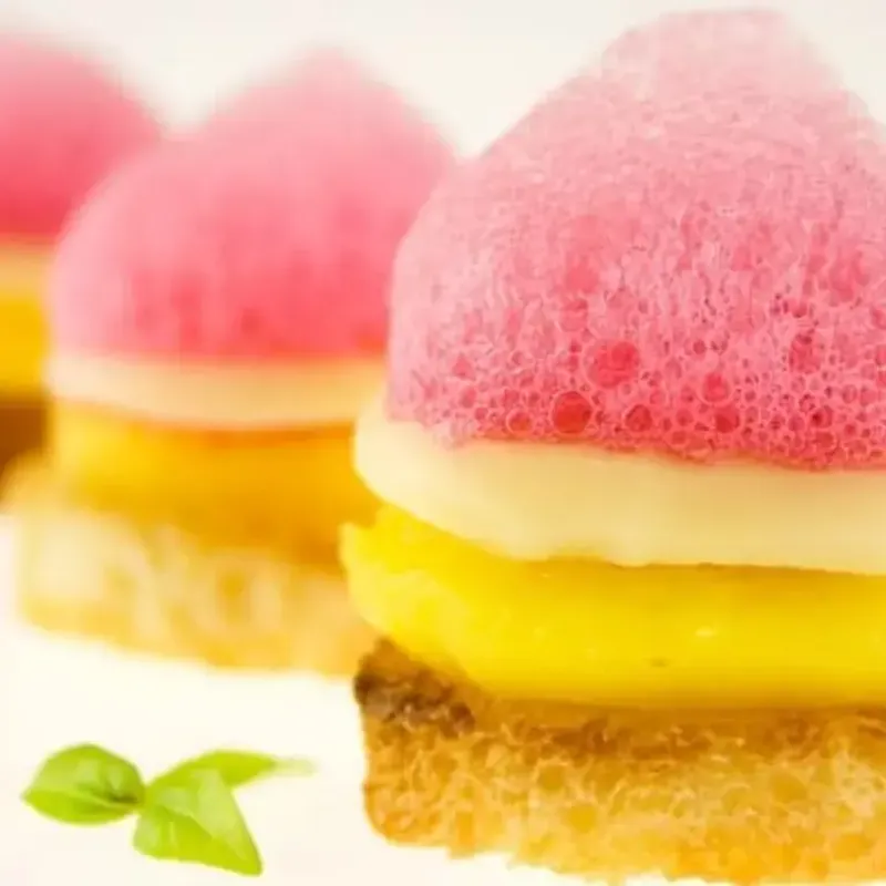 Culinary Foams as Garnish