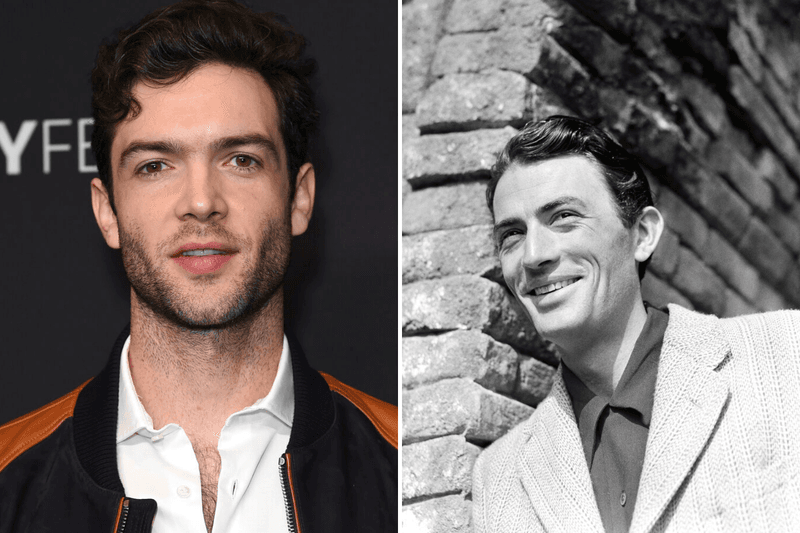Ethan Peck and Gregory Peck