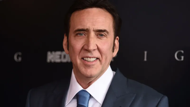 Nicolas Cage at Lawry's The Prime Rib