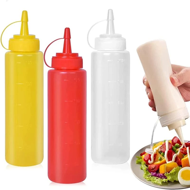 Communal Condiment Bottles
