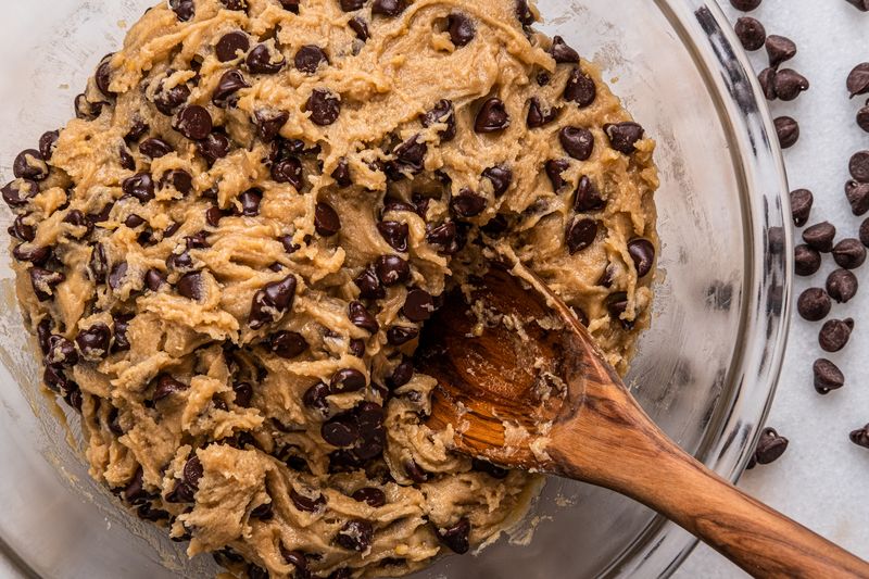 Snacking on Raw Cookie Dough