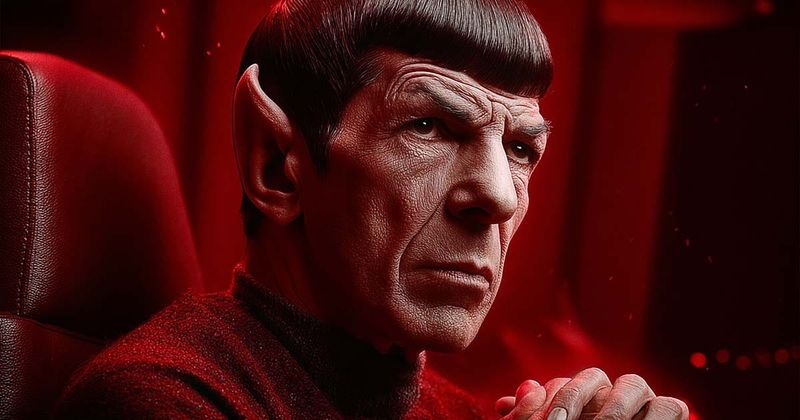 Spock Was Almost Red-Skinned