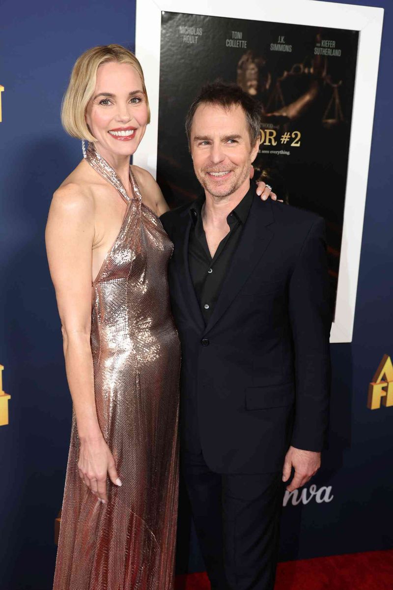 Leslie Bibb and Sam Rockwell