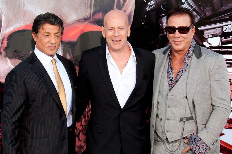 Bruce Willis – Dropped From The Expendables 3