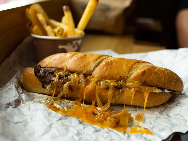The Knuckle Sandwich at Noble Pig Sandwiches