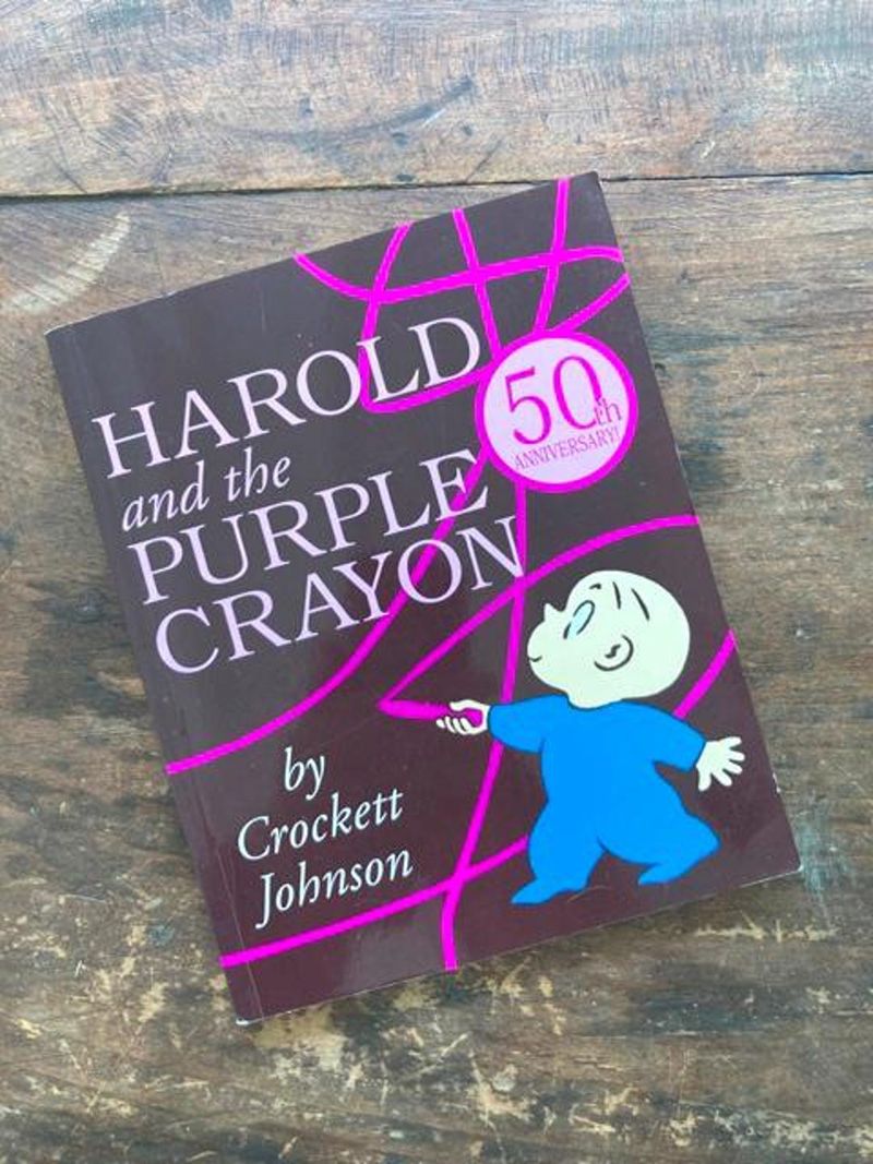 Harold and the Purple Crayon by Crockett Johnson (1955)