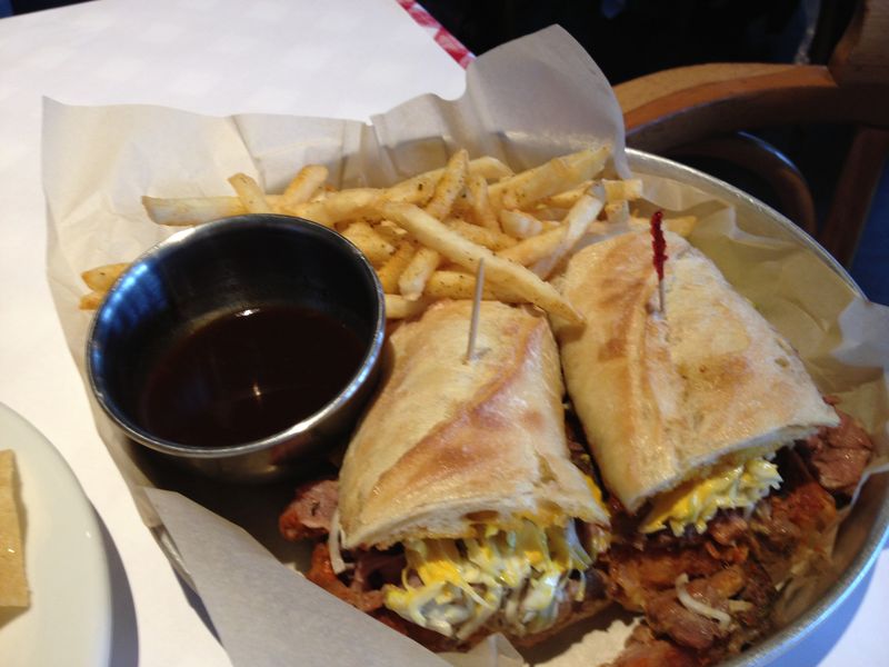 Leg of Lamb Sandwich at Smack Shack