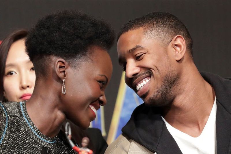 Lupita Nyong'o & Michael B. Jordan – Black Panther