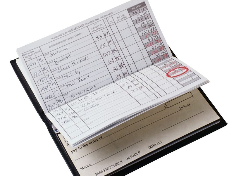 Manually Balancing a Checkbook
