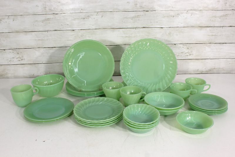Jadeite Glassware