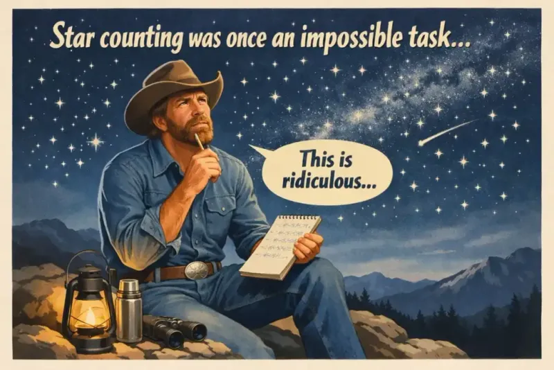 Chuck Norris Counted to Infinity, Twice