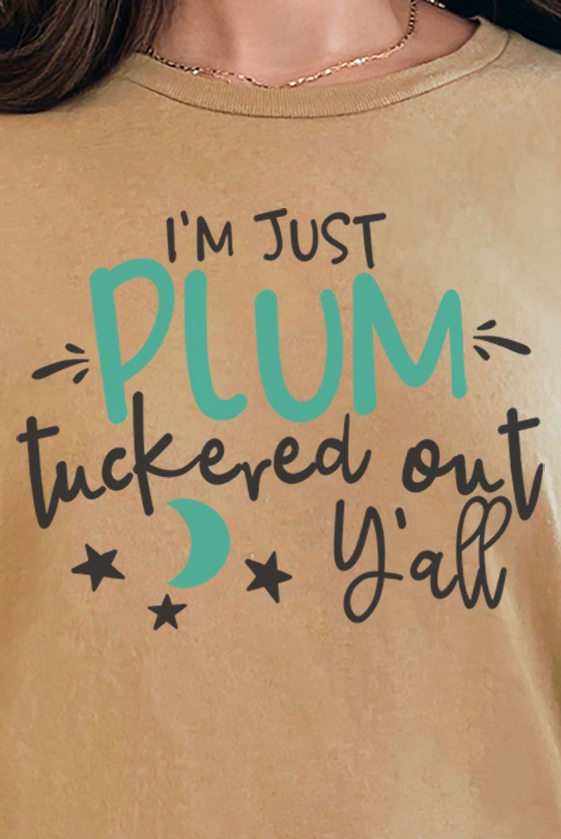 I'm Plum Tuckered Out