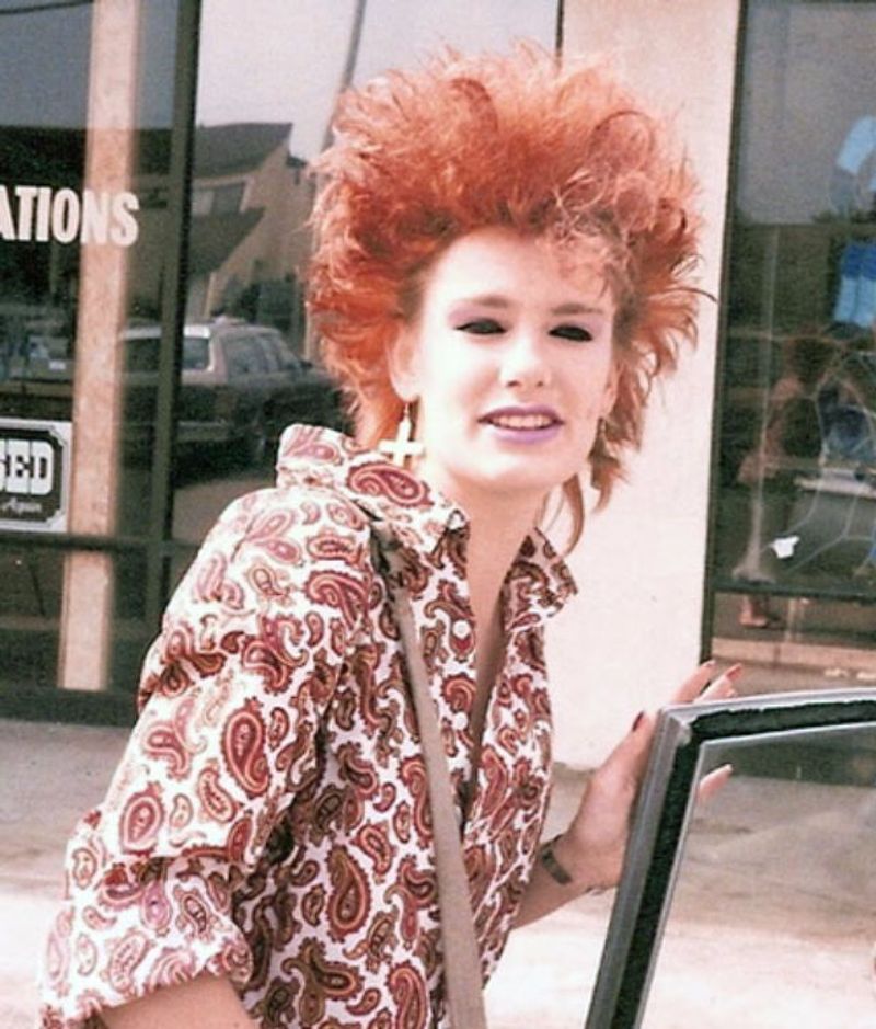Big Hair and Bold Fashion on the Street