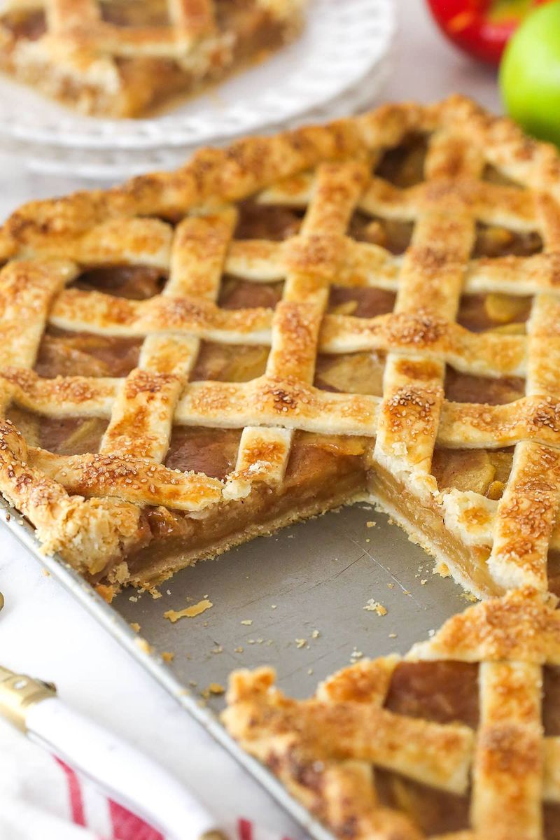 Classic Apple Slab Pie