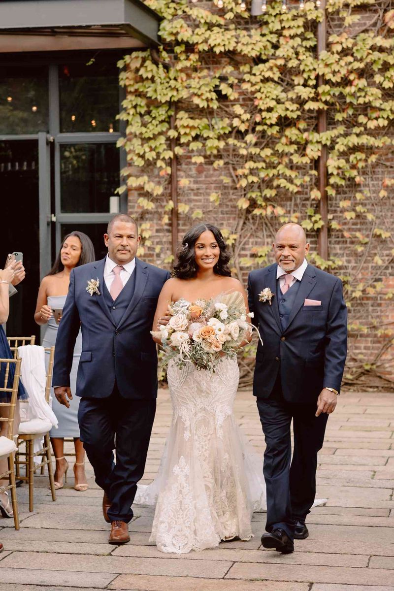 The Aisle Walk Gets a Modern Makeover