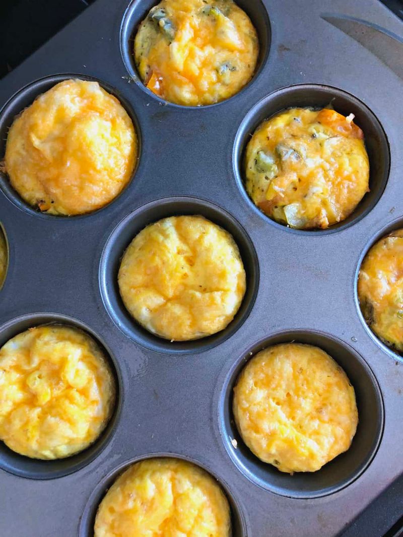 Mini Egg Muffins with Veggies