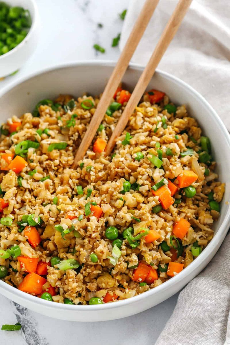 Cauliflower Fried Rice with Chicken