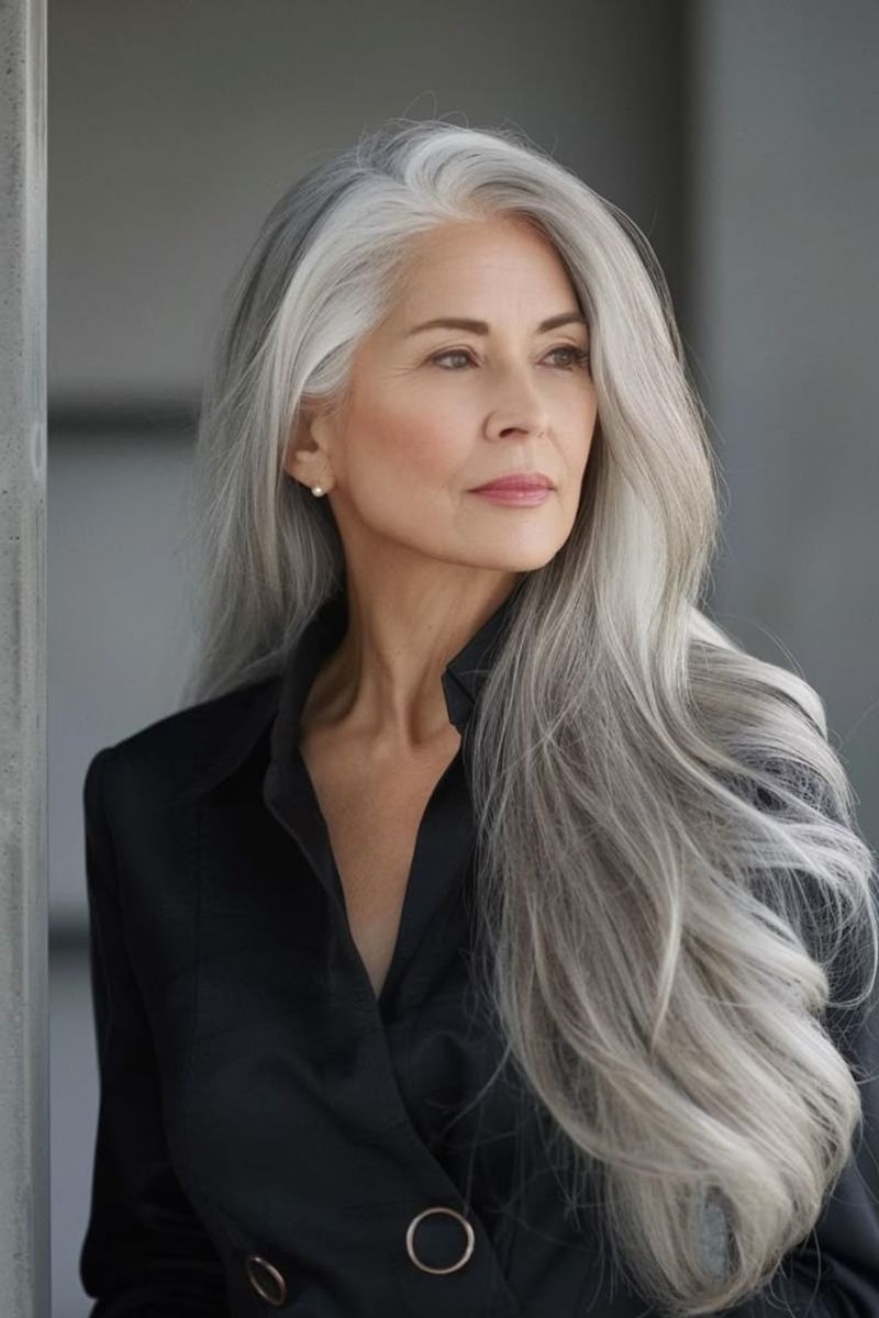 Long Hair Is Only for Young Women