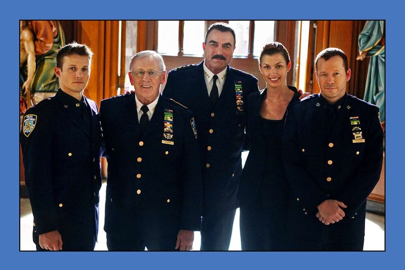 Tom Selleck and Len Cariou in Blue Bloods