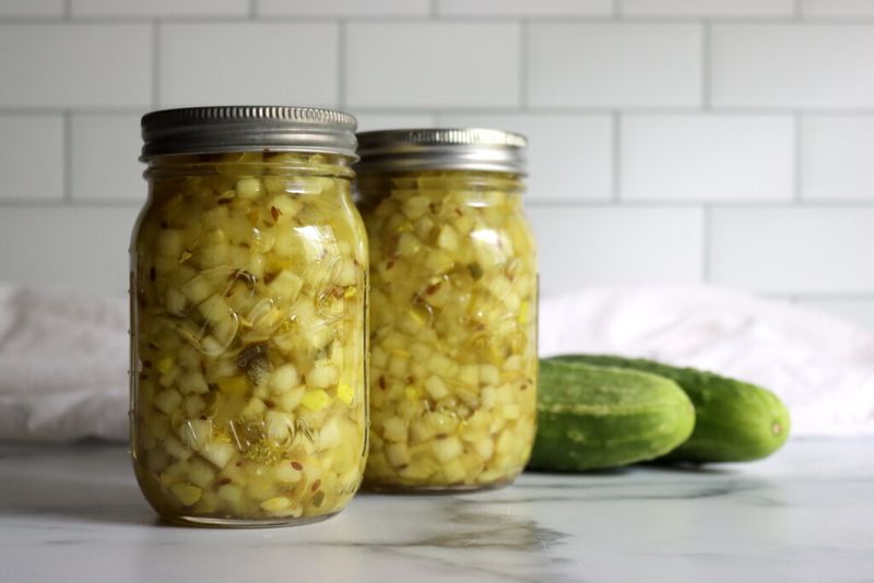 Canned Pickles and Relishes