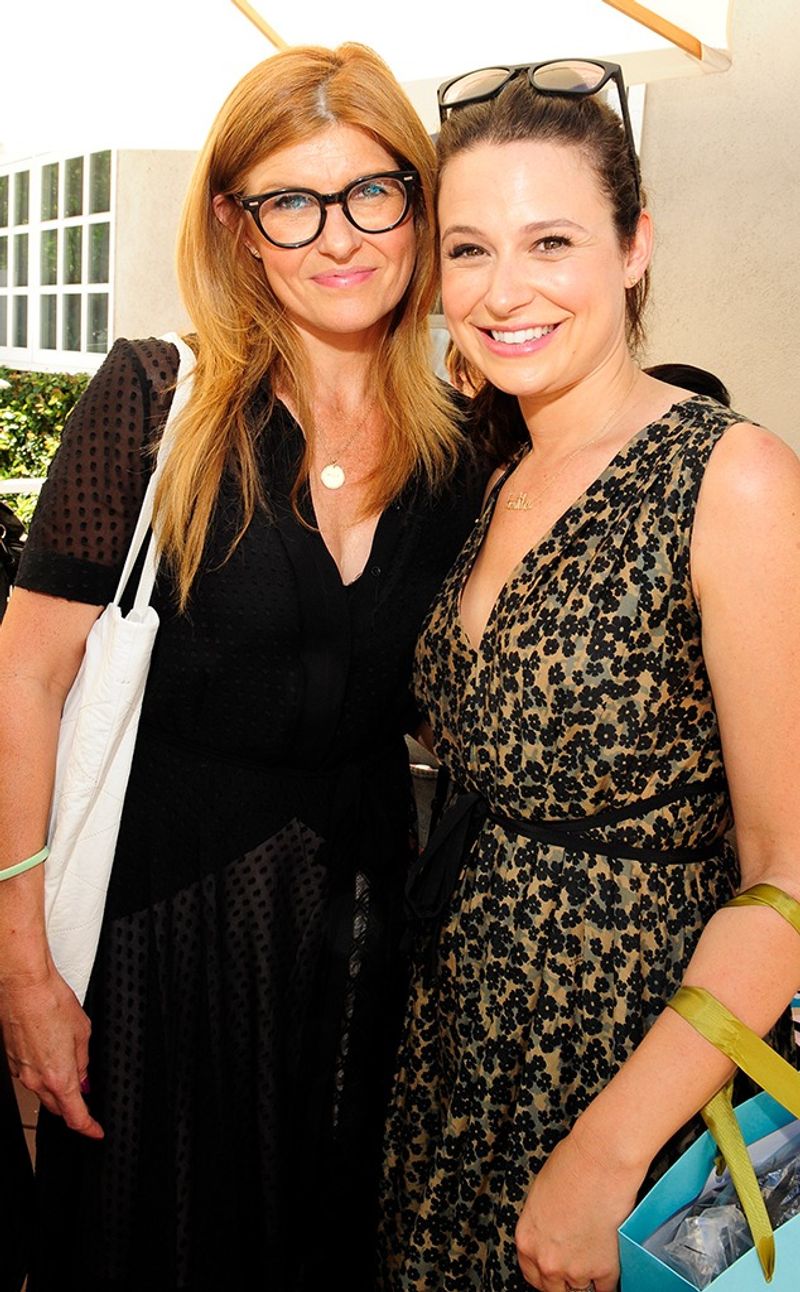 Katie Lowes Babysat for Connie Britton