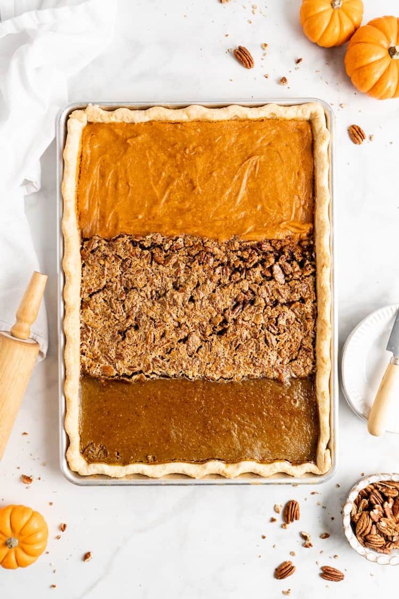 Triple Flavor Slab Pie