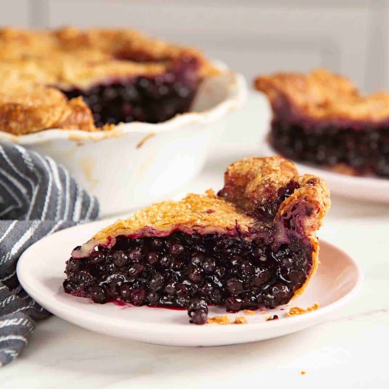 Maine Blueberry Pie
