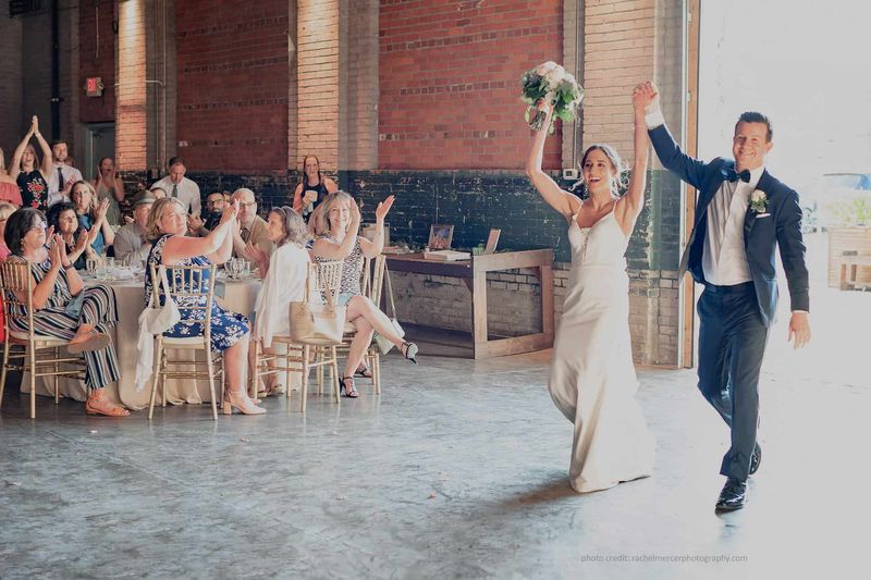 Grand Bridal Party Entrances Are Getting the Boot