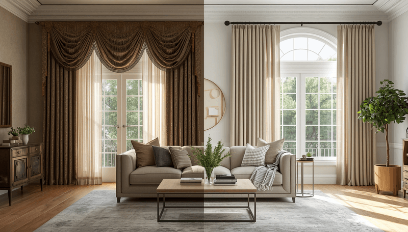 Heavy Window Treatments