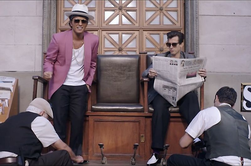 Uptown Funk by Mark Ronson featuring Bruno Mars
