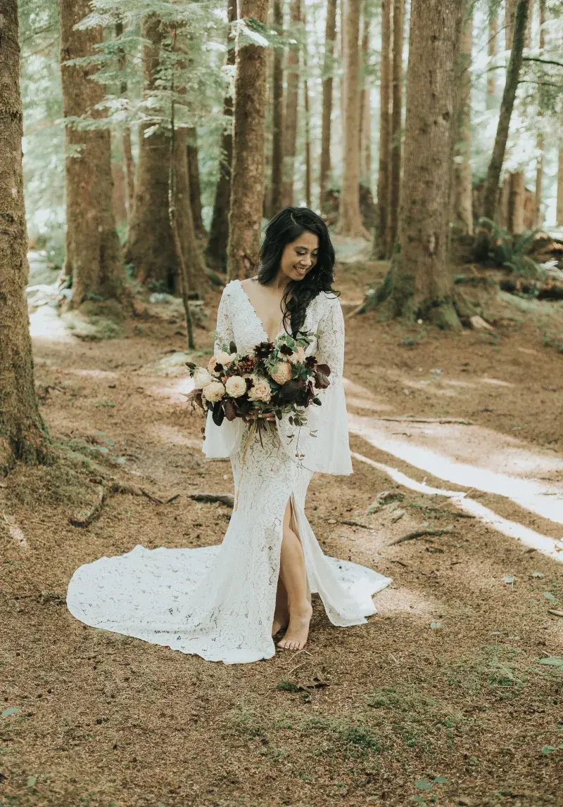 The Woodland Wedding Setting