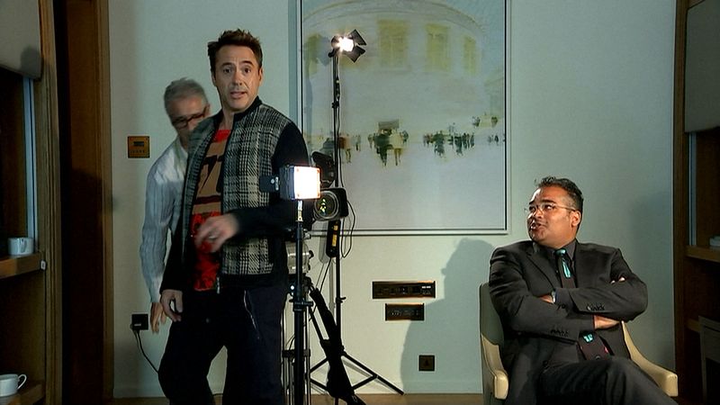 Robert Downey Jr. Walks Out Mid-Interview
