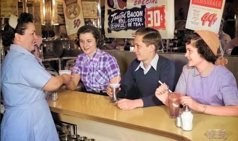 Soda Fountains as Social Gathering Spots