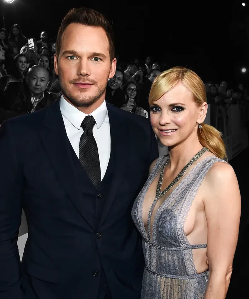 Anna Faris and Chris Pratt