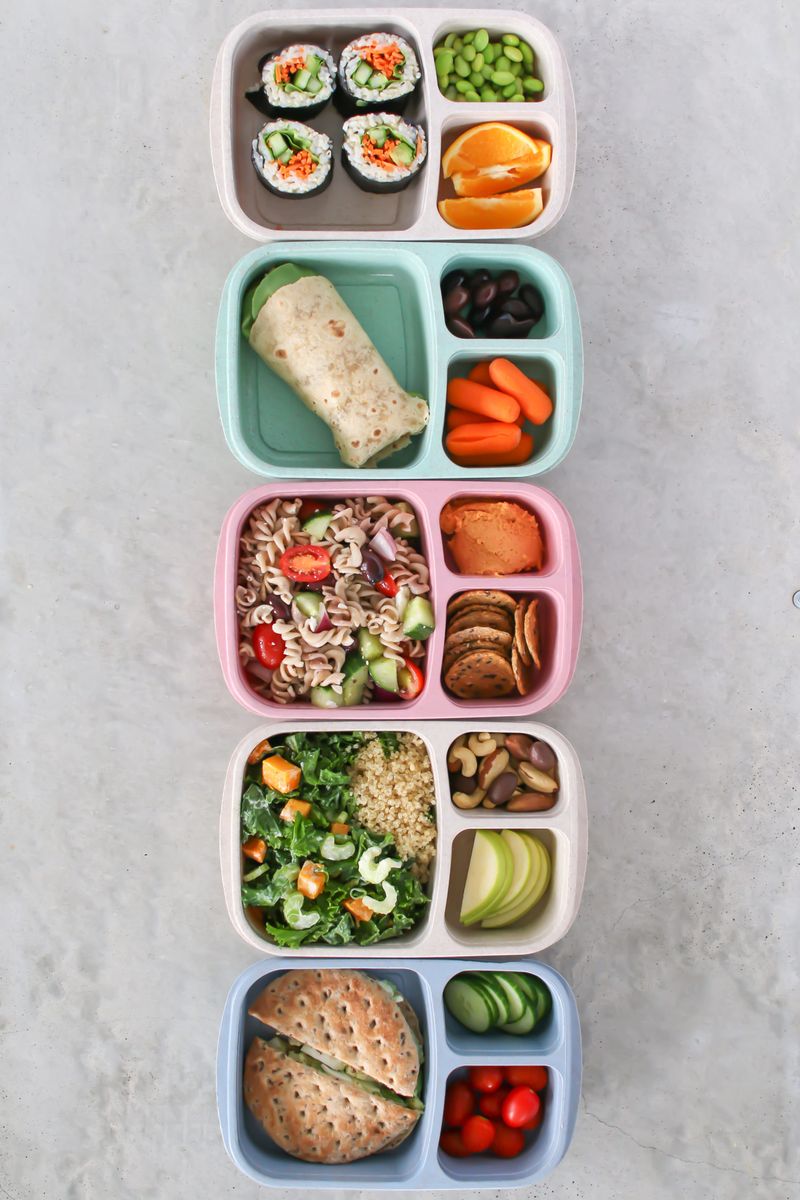 Mediterranean Bento Box Lunch
