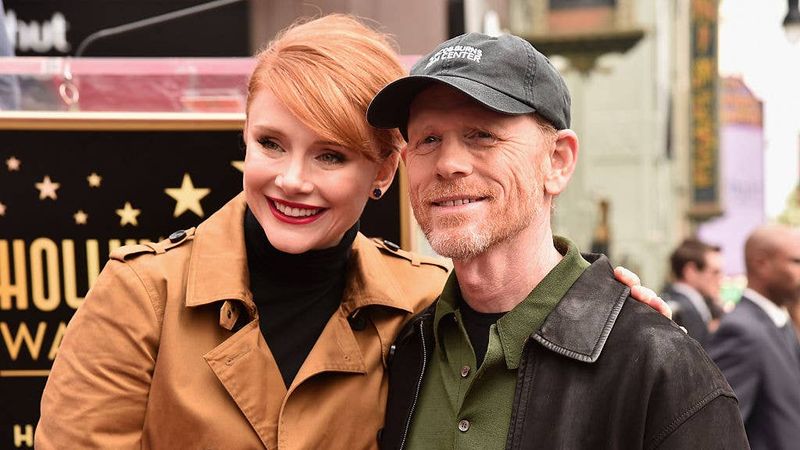 Ron Howard and Bryce Dallas Howard