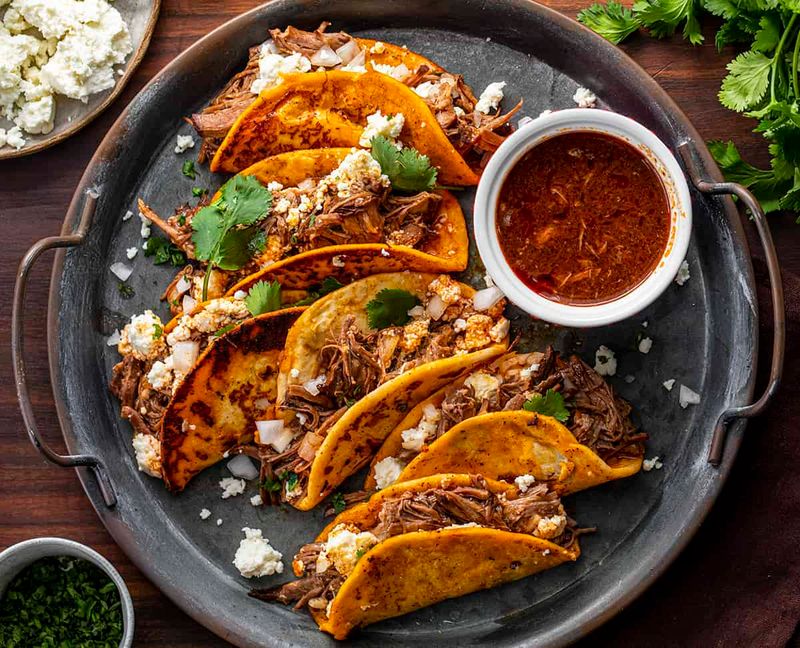 Slow Cooker Shredded Beef Tacos