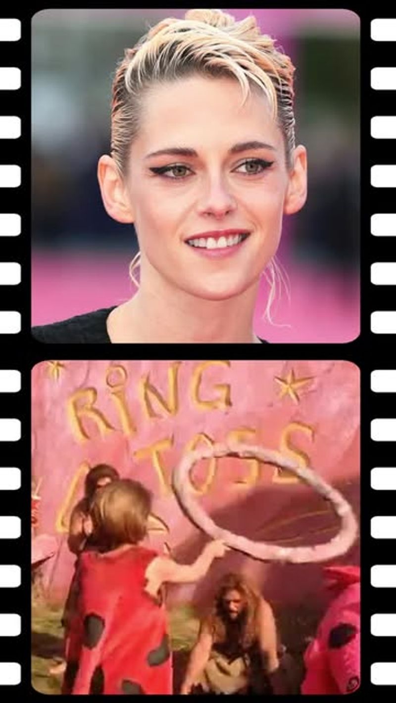 Kristen Stewart: Ring Toss Girl at the Flintstones Fair