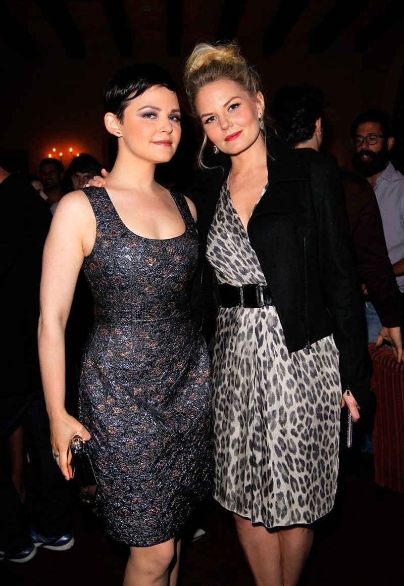 Ginnifer Goodwin and Jennifer Morrison in Once Upon a Time (2011-2018)