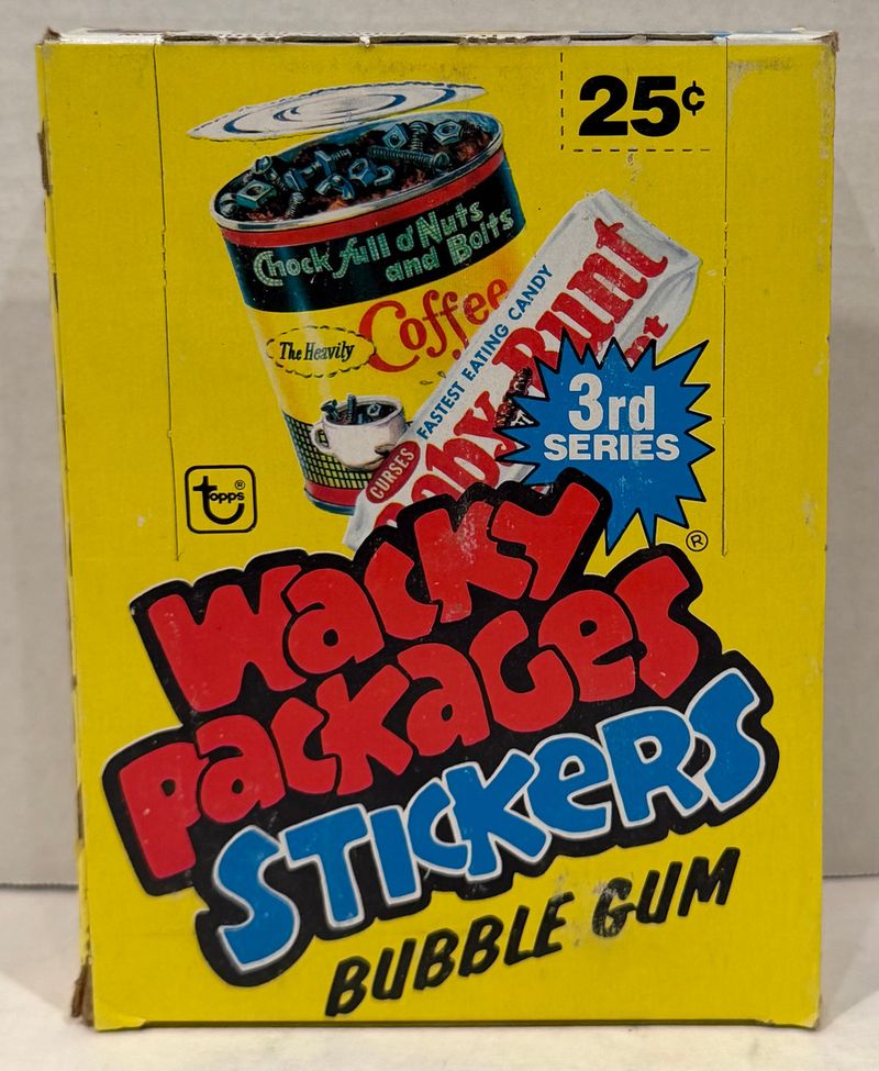 Wacky Packages with Bubble Gum