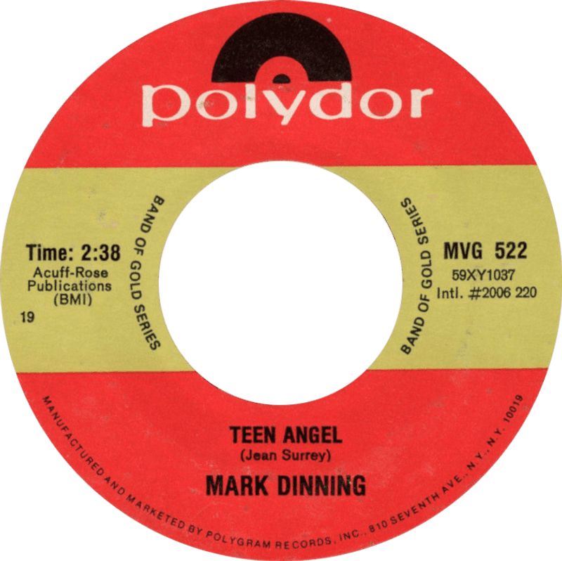 Teen Angel by Mark Dinning