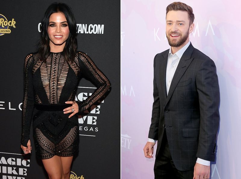 Jenna Dewan Danced Backup for Justin Timberlake