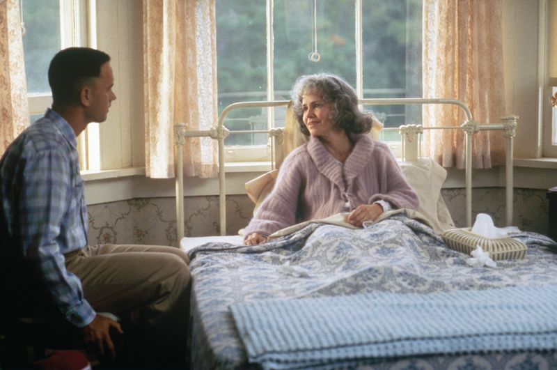 Sally Field and Tom Hanks in Forrest Gump (1994)