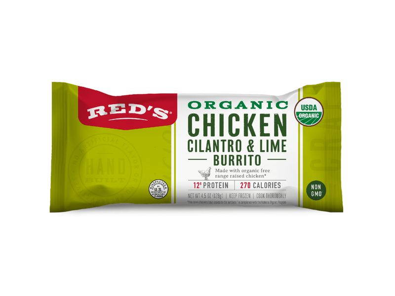 Red's Organic Chicken, Cilantro & Lime Burrito