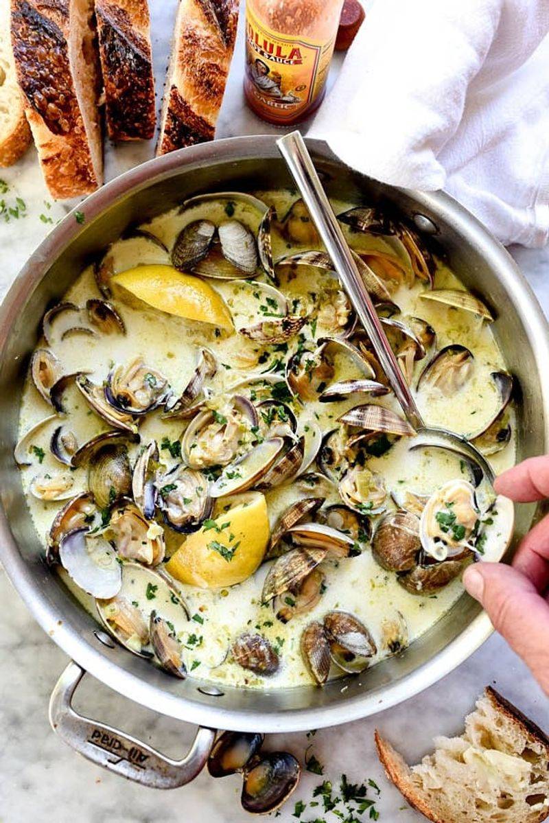 Steamed Maine Steamer Clams